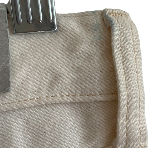 Everlane The Rigid Slouch Jean, Ecru, Size 32 - Picture 13 of 13